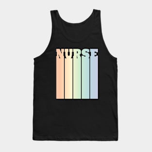 Nurse Rainbow Tank Top